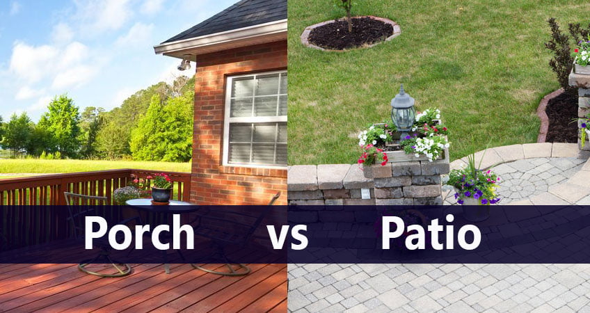 The Patio vs Porch: Understanding the Differences