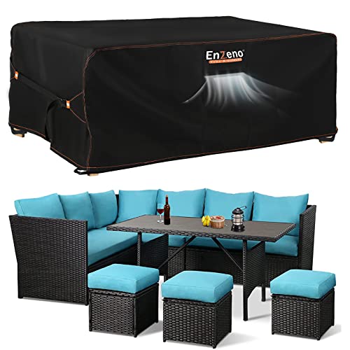 Protect Your Outdoor Furniture with Waterproof Enzeno Patio Set Cover