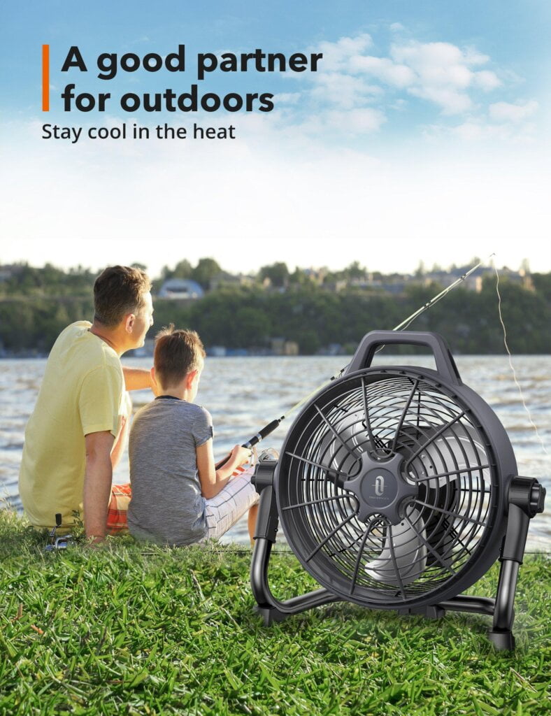 Portable Outdoor Fan for Patio